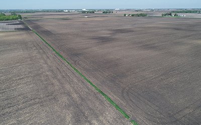 Aerial view of Prairie View Industrial Center